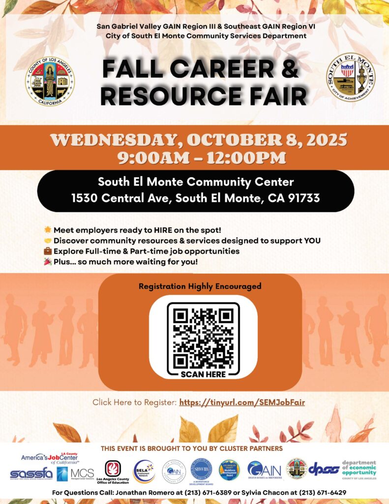 El Monte Career Resource Fair